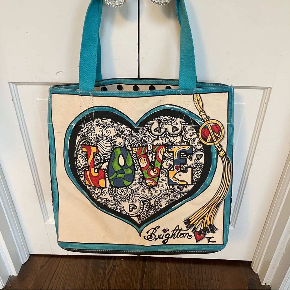 Brighton Summer of Love Canvas Tote Bag Mermaid
